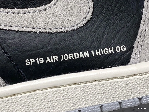 One Kick Neutral Jordan High Retro 555088-018 1 OG Air Grey 0725